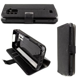 caseroxx Bookstyle-Case for Ulefone Power Armor 13, Cover, faux leather, black, Card Slots & Magnetic Closure