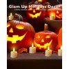 BEICHI Rechargeable Candles, Tea Lights Candles Battery Operated with Remote,