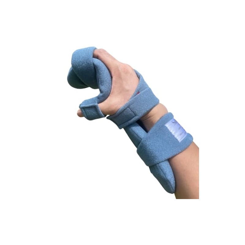 Stroke Hand Brace: SoftPro Functional Resting Hand Splint, Right, Medium