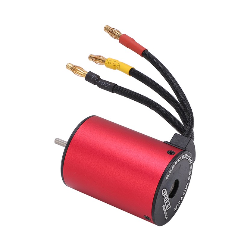 S3650 5200KV Brushless Waterproof Motor 4 Pole 12 Slot RC