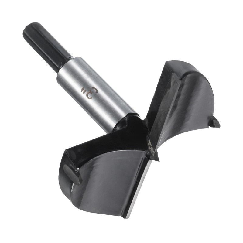HARFINGTON Forstner Drill Bit 3"(76mm) Tungsten Carbide Wood Drilling Bit