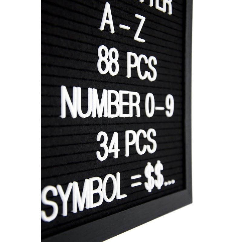 G GAMIT Felt Letter Board Letters Set, 306pcs 1inch Wider