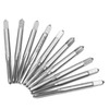10pcs M3.5x0.6 Screw Tap Straight Flute HighSpeed Steel High Hardness