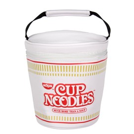Bioworld Nissin Cup Noodles Ramen Lunchbox Novelty Cup Tote Carry Cooler Bag One Size