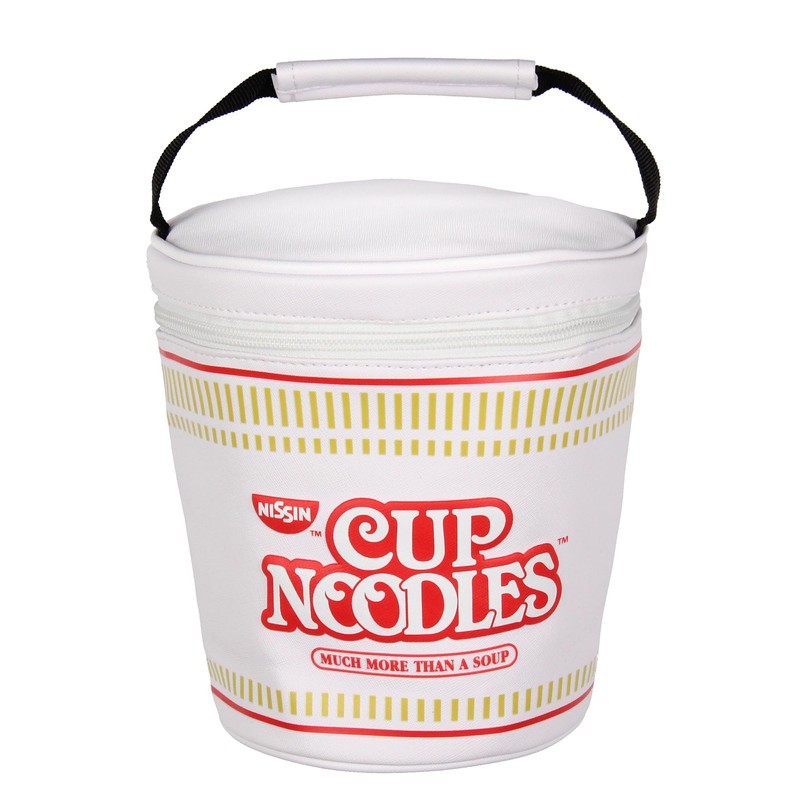 Bioworld Nissin Cup Noodles Ramen Lunchbox Novelty Cup Tote Carry
