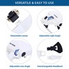 YOCTOSUN Magnifying Glasses with Light, LED Head Magnifier with 5