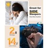 ZHENYEMEI Bluetooth Sleep Headphones White Noise Sleep Mask | 3D