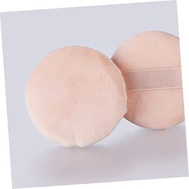 4 Piezas Puff Redondo Para Polvo Suelto Borla Para Maquillaje Esponja De Aire Para Base Y Corrector Para Piel Delicada Uso En Salón Hogar Y Viaje 2.44