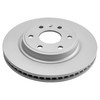 TRQ Front Semi-Metallic Brake Pad & Coated Rotor Kit Compatible