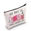 G2TUP 100 Days of Doing Teacher Makeup Bag 100 Days