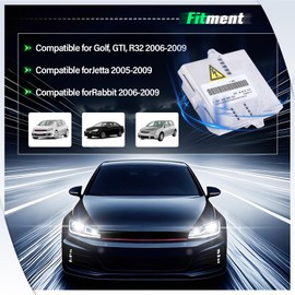 Xenon headlamp Ballast kit with HID Ignition D2S Bulb for 2005 2006 2007 2008 2009 VW Jetta Ballast kit Replacement Part OE# 1T0907391 4D0907476B