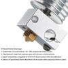16Pcs V6 Nozzles 0.6mm Compatible for E3D V5 V6 Hotend,