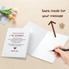 Gevinna Poem I'm Sorry Card, Forgive Me & Make Up