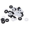 SSHHUI 20pairs Anti-slip Ear Hook Glasses Leg Silicone Ear Sleeve