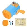Bubble Blower Blue 69 Holes Unique Appearance Portable Stable Highly