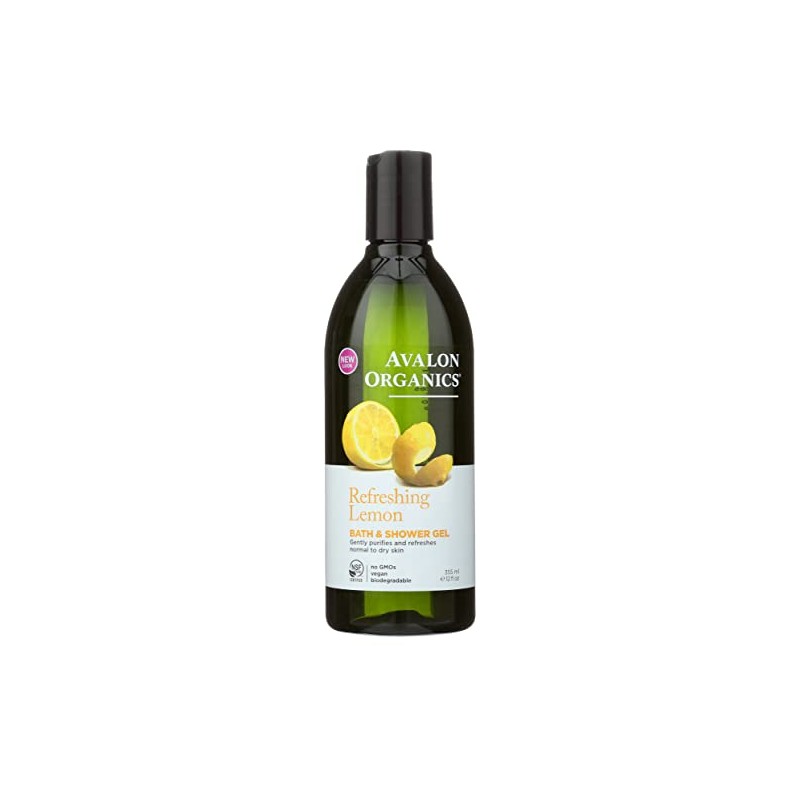Avalon Organics - Lemon Bath and Shower Gel 355ml