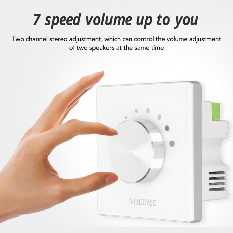 Smart Home Volume Control Multifunction 7 Levels Volume Adjustment Volume