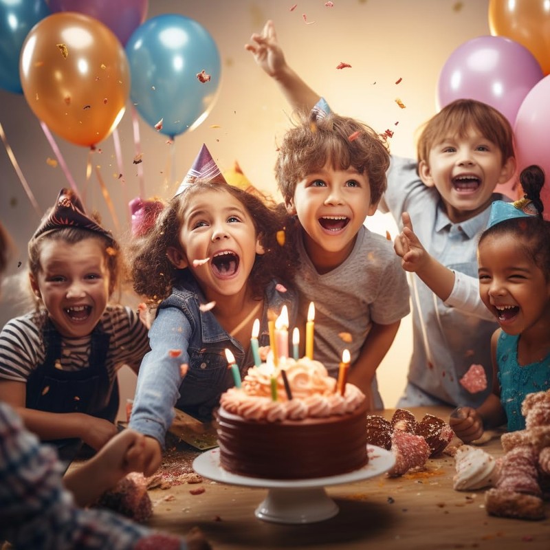 TROOKEE - Pinata di compleanno per bambini di dinosauro -