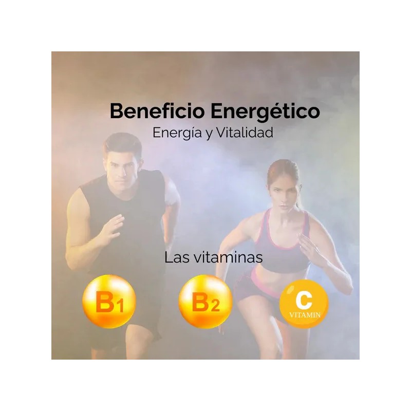 Maca Amarilla Y Negra Con Zinc Y Guaran 60 Caps
