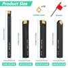 12mm Shank Carbide Lathe Turning Tools Metal 4 Lathe Tool