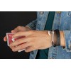 Pulseras para Hombre │ Hacha Vikinga y Cuero │ MB11