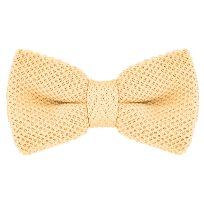 DonDon Men Knit Knitted Bow Tie Pre Tied and Adjustable