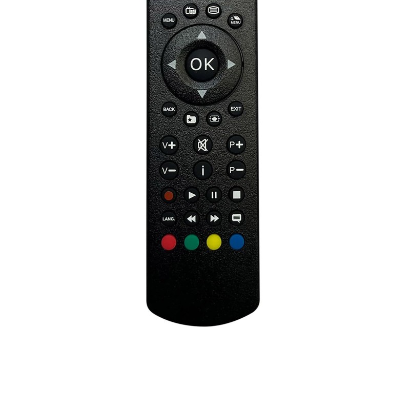 Aurabeam Ersatz TV Fernbedienung kompatibel mit Telefunken Fernseher