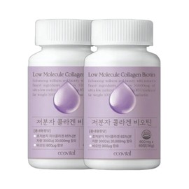 Low molecule collagen biotin 600mgx60 tablets Young 300 Dalton Eco Vital / 저분자 콜라겐 비오틴 600mgx60정 어린 300달톤 에코바이탈