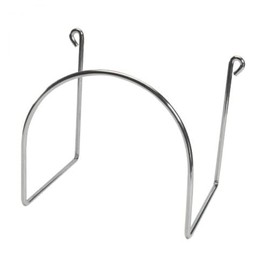 Hose Holder, Chrome, suitable for any Hose you want to store on a wall