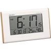Seiko SQ771B SEIKO Clock, Radio-controlled Digital Calendar, Temperature and Humidity