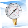 iplusmile 3pcs High Precision Npt Pressure Gauge Psi Bar Markings