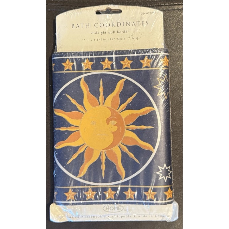 Home "Midnight" Wall Border - 781669506972 - 6.875 in. x