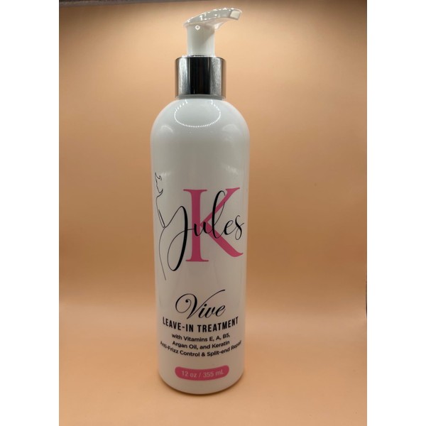 K Jules Vive Leave-In Conditioner Treatment, Anti-Frizz Control, Split Ends