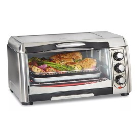 Hamilton Beach Horno Tostador Freidora Aire Hamilton Beach 31323 6 Rebanada