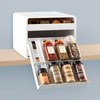 YouCopia SpiceStack Adjustable Spice Rack Organizer, Pull-Down 24-Bottle Seasonings and