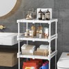 Expandable Closet Shelf Organizer Adjustable Space Saving Wardrobe Sink Tension