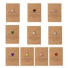 Colorful Butterfly Necklace Sets for Women Butterfly Pendant Bulk Necklaces