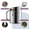 Bellemain 3 Cup Flour Sifter for Baking Fine Mesh Rotary