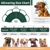Allroaring Allroaring Dog Cone Collar After Surgery, Soft Dog Cones for Large Dogs, Breathable Pet Elizabethan Collar Dogs Recovery Cone to Stop Licking Protective Wound Lightweight E-Collar, Green XL