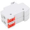Fuse Holder Base 2 Pole DIN Rail Mount Power Distribution