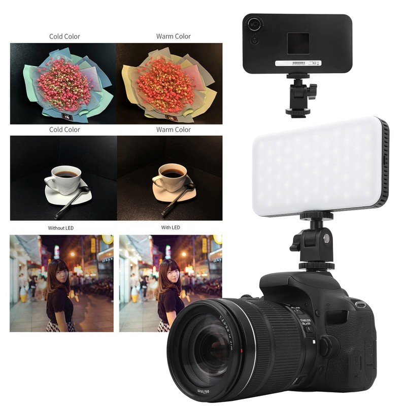 Ordor SL‑80s Portable Dimmable High Power Mini Fill Light Photography