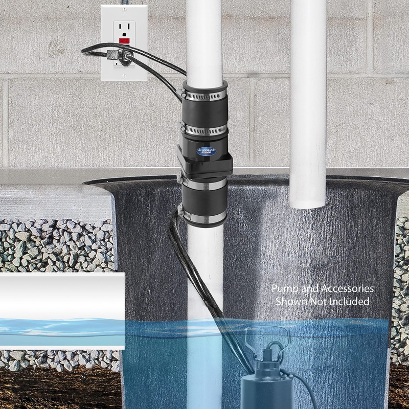 Superior Pump 99529 2 inch x 2 inch Slip-On Sewage