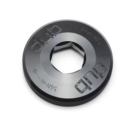 BININIU Dub Cap for SRAM Rival eTap AXS SX Eagle Crank Arm Bolt, M18/M30 Self Extracting Dub Cap (Black)