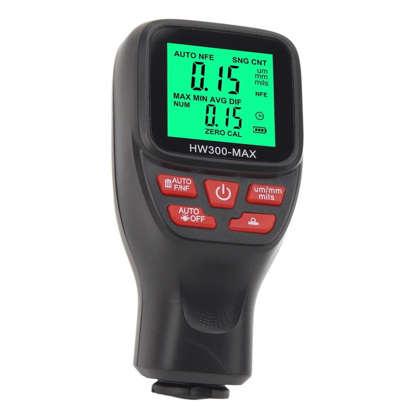 Coating Thickness Gauge High Accuracy Digital Thickness Measuring Tool for