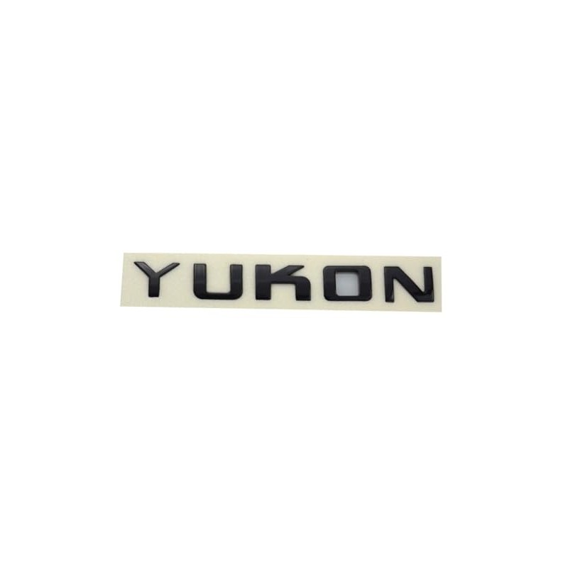Aimoll 1x Yukon Nameplate Emblem Letter Badge 3D Replacement for