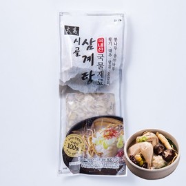 삼계탕 백숙 국산한방6종 재료 100gX3개 티백 오리 닭 Samgyetang Baeksuk Korean Herbal Ingredients 100g X 3 Pack Tea Bags Duck Chicken