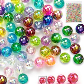 Mbsomnus Pack of 5300 Beads for Threading 4 mm Craft Beads Colourful with Hole Beads Bracelets Make Yourself Acrylic Beads for Jewellery Making DIY Necklaces Clothing Crafts Children Adults (15