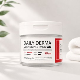 UnKnown Nightingale Daily Derma Cleansing Pad Mild (70 sheets) / 나이팅게일 데일리더마 클렌징패드 마일드 (70매)