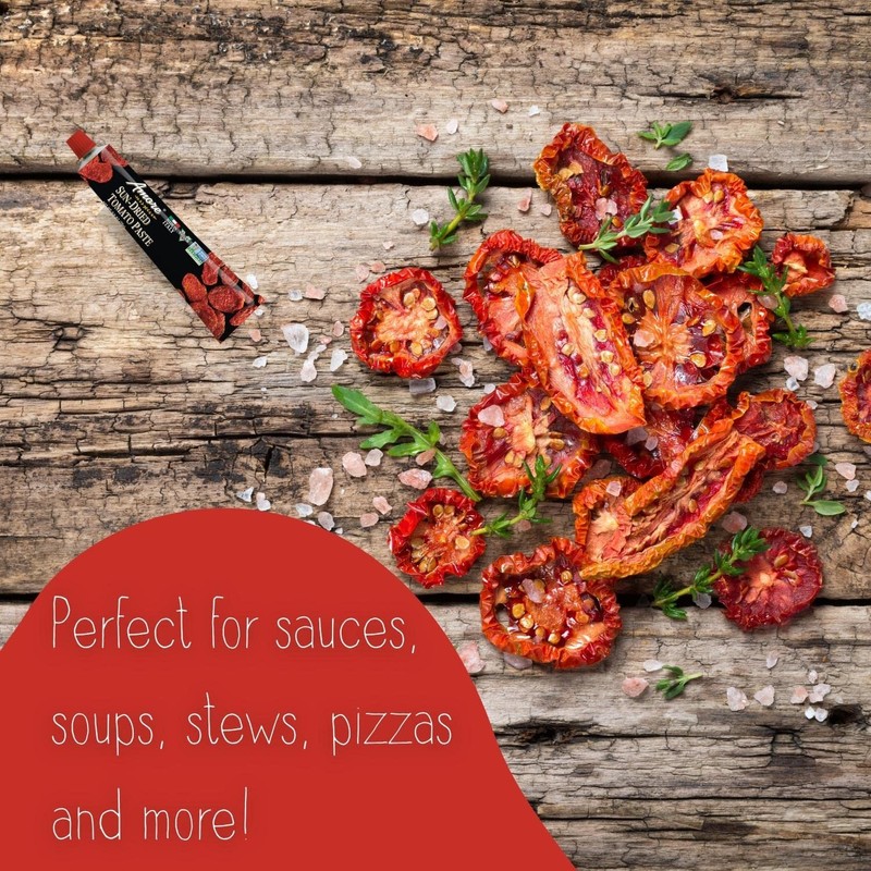 Amore Vegan Sun Dried Tomato Paste In A Tube -