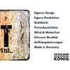 Schilderkönig Parking Sign 28 x 20 cm Here Park Only